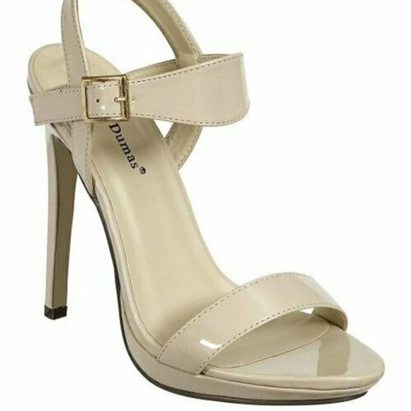 Pierre Dumas Shoes - Pierre Dumas,Women Sexy Nude Patent leather stiletto heel Sandal sz 9